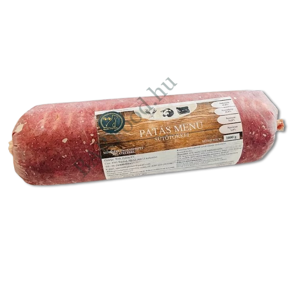 Patás menü: marha-szarvas-bárány 1kg