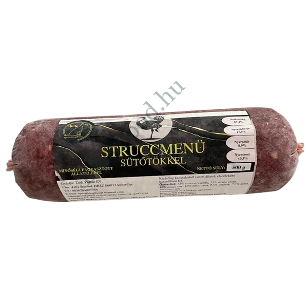 Strucchúsos menü sütőtökkel 500g