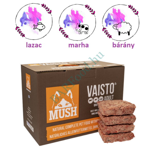 Mush Marha-Lazac-Bárány komplett menü 10kg