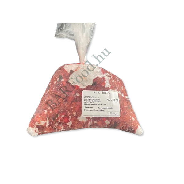 Marha darálék 30% belsőséggel 1kg