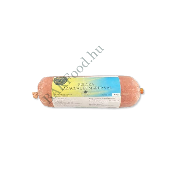 Pulyka-marha-lazac menü  500g