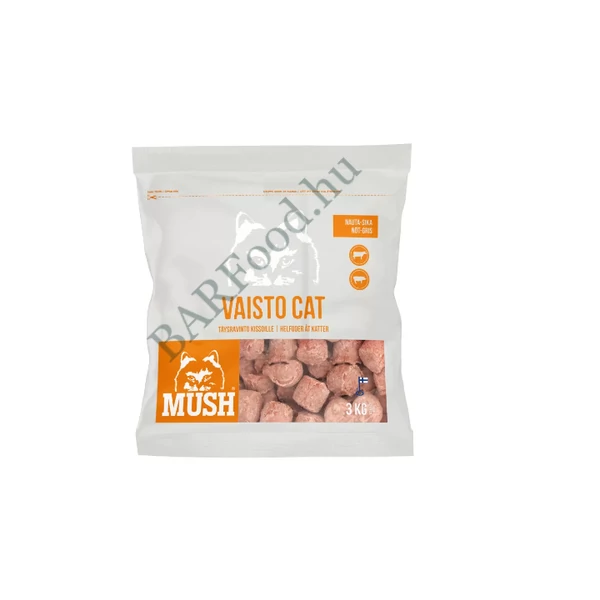Mush cat white: komplett menü cicáknak 3kg